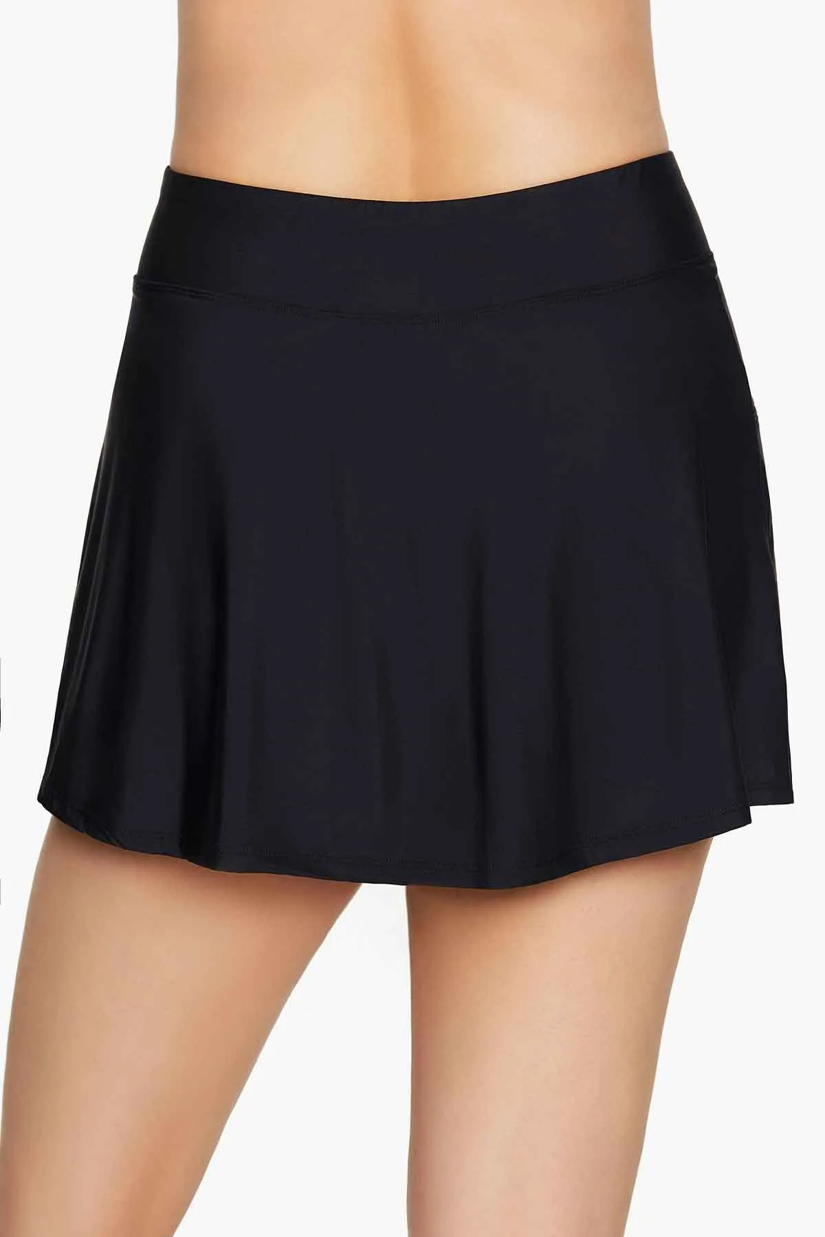 Plus Size Skort With Zip Pocket sold by Longitude product image thumbnail 3