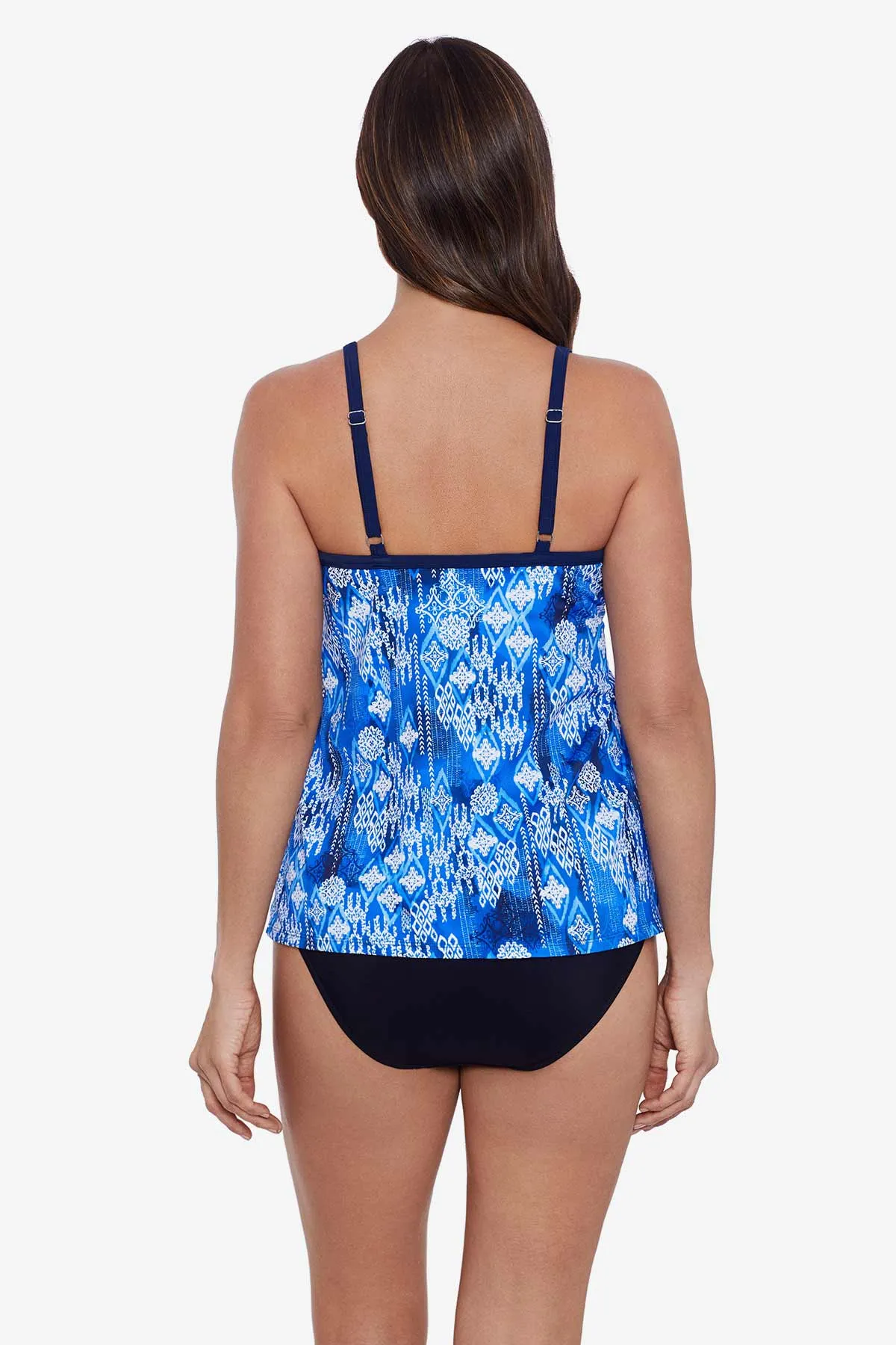 High Neck Tankini Top - Magic Carpet sold by Longitude product image thumbnail 3