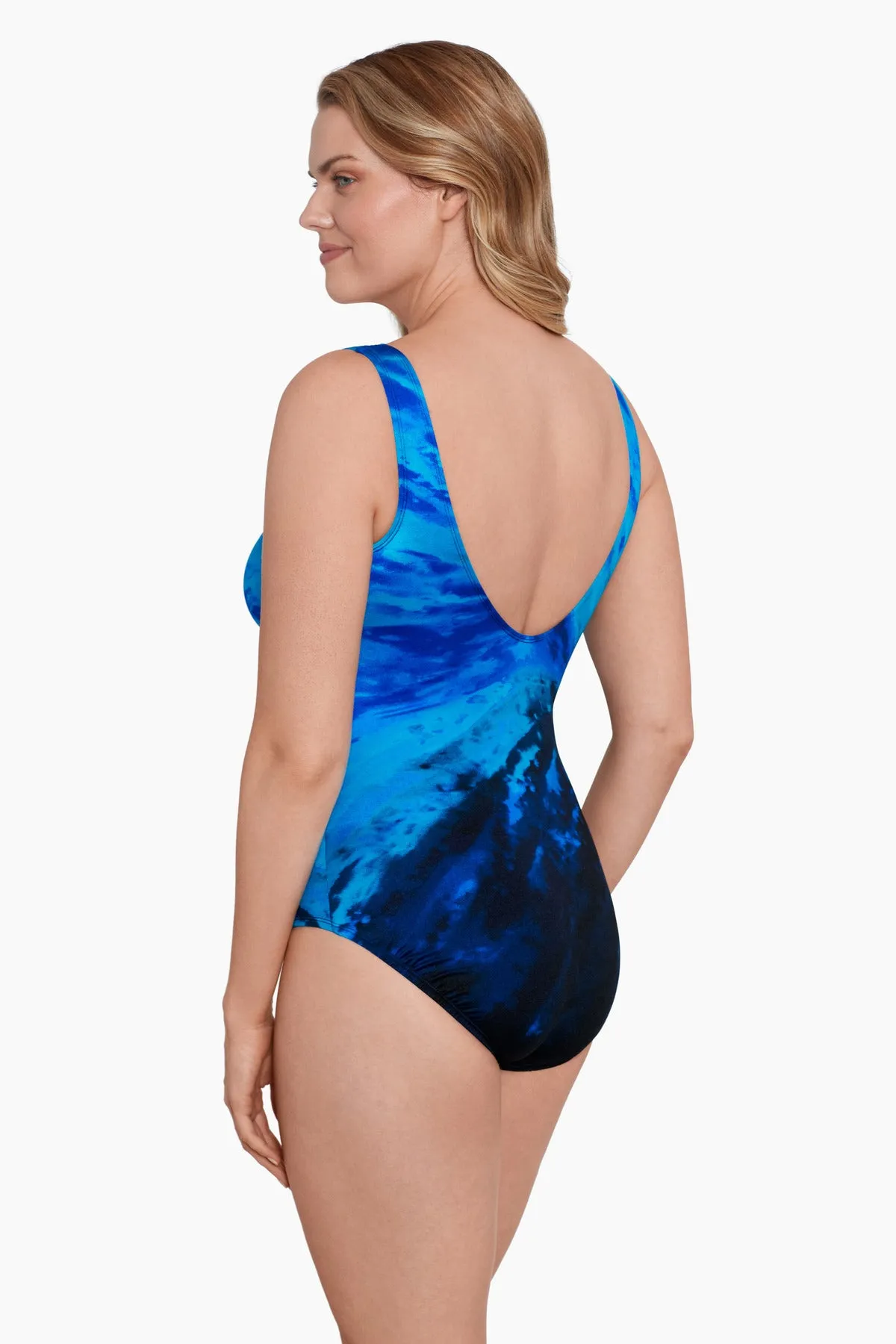 Long Torso Panel Scoopneck One Piece - At Sea Level sold by Longitude product image thumbnail 2