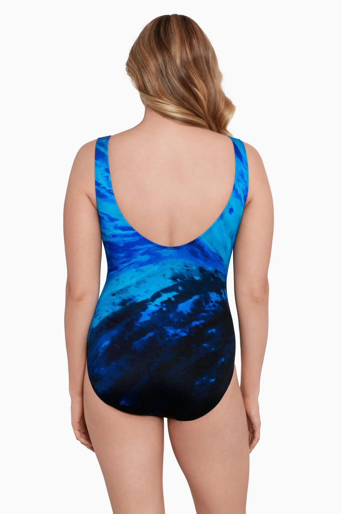 Long Torso Panel Scoopneck One Piece - At Sea Level sold by Longitude product image thumbnail 3