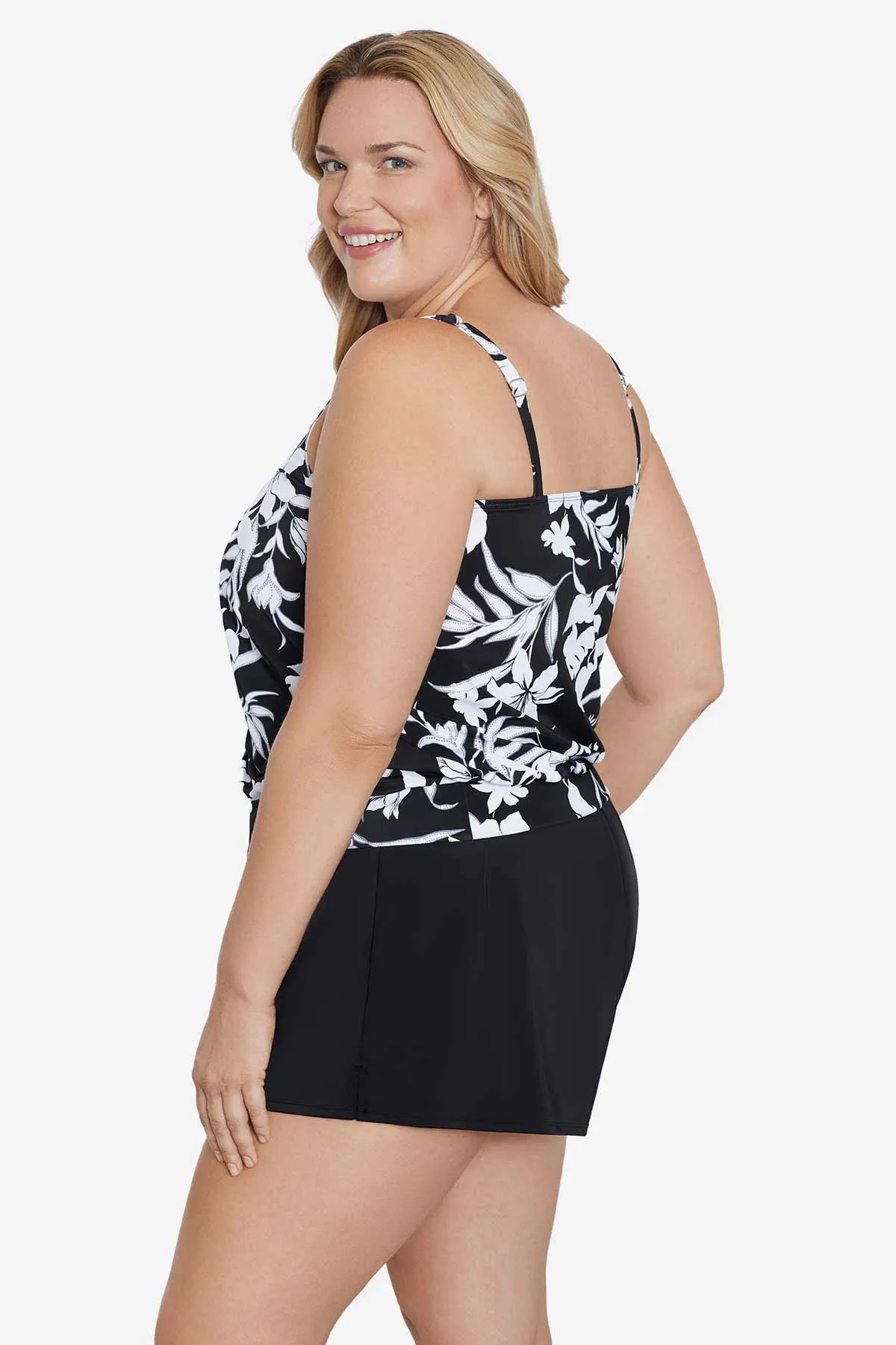 Plus Size Handkerchief Fauxkini - Nightshade sold by Longitude product image thumbnail 2