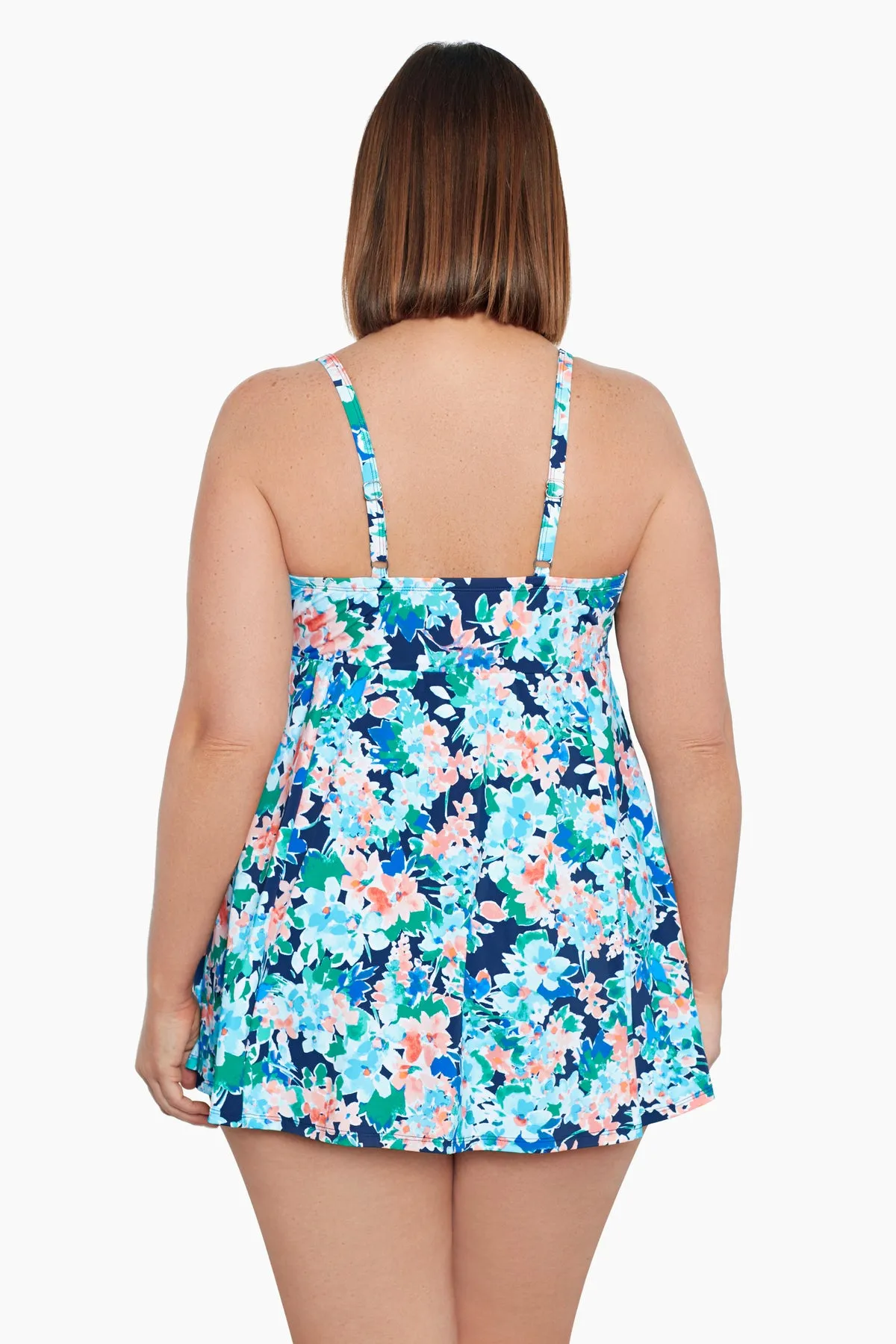 Plus Size Empire Swim Dress - Ditsy Days sold by Longitude product image thumbnail 3
