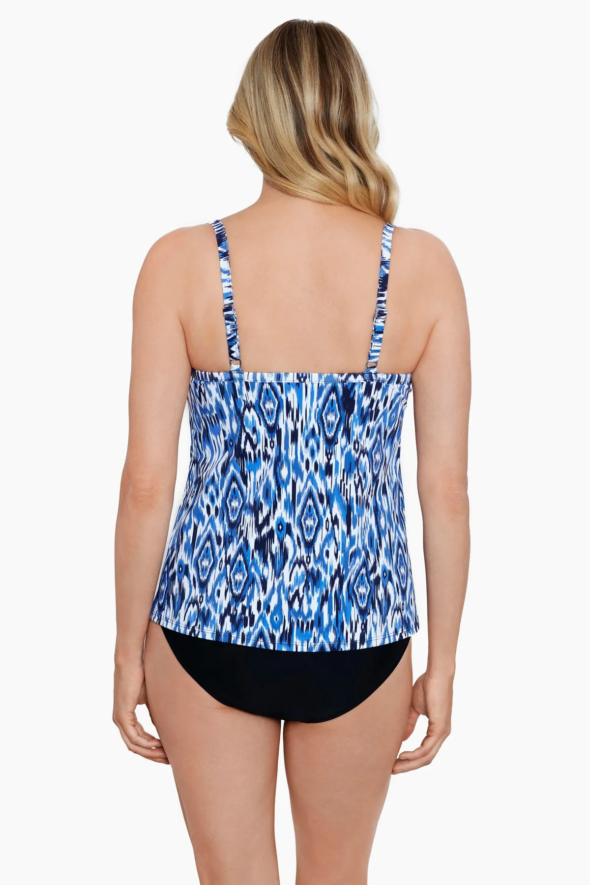 Ikats Meow Knotted Flyaway Fauxkini sold by Longitude product image thumbnail 3