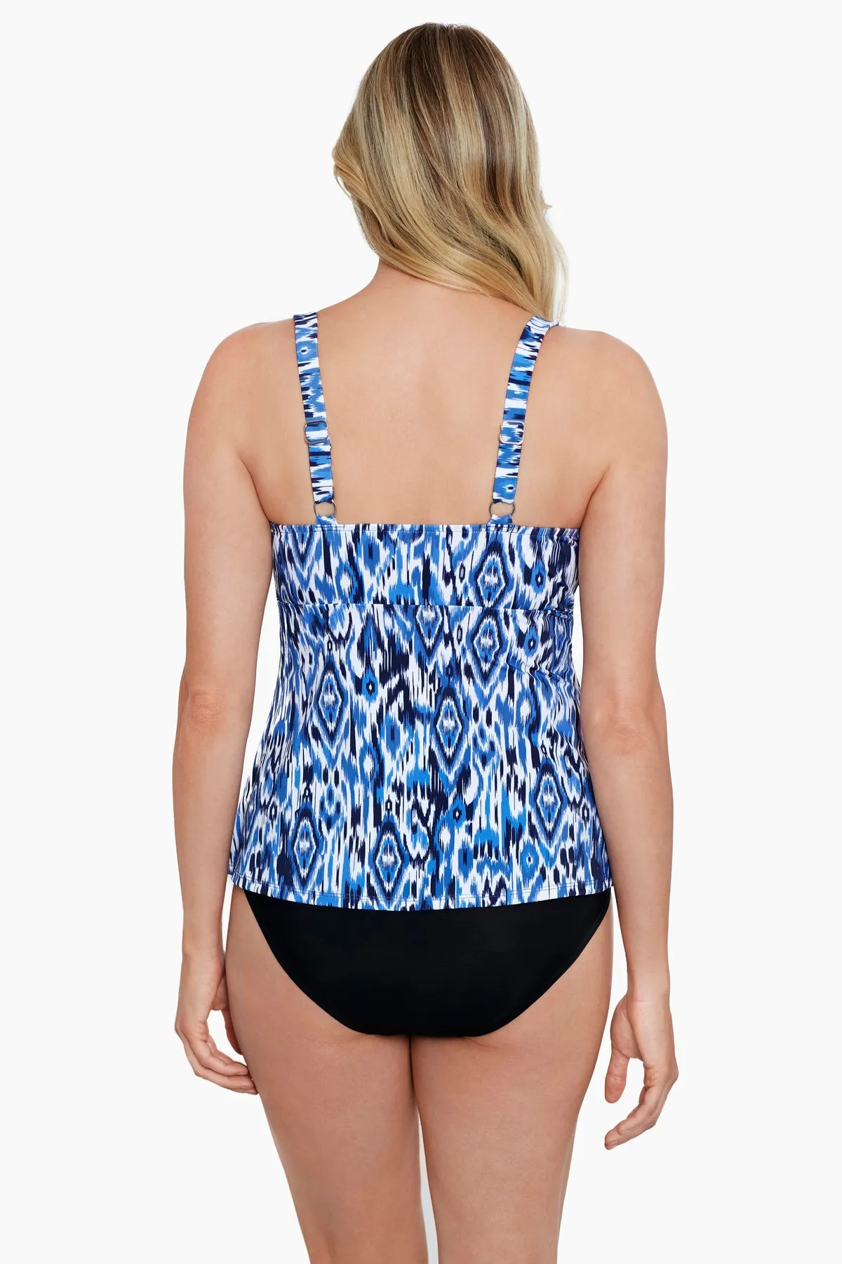 Triple Tier Tankini Top - Ikats Meow sold by Longitude product image thumbnail 3