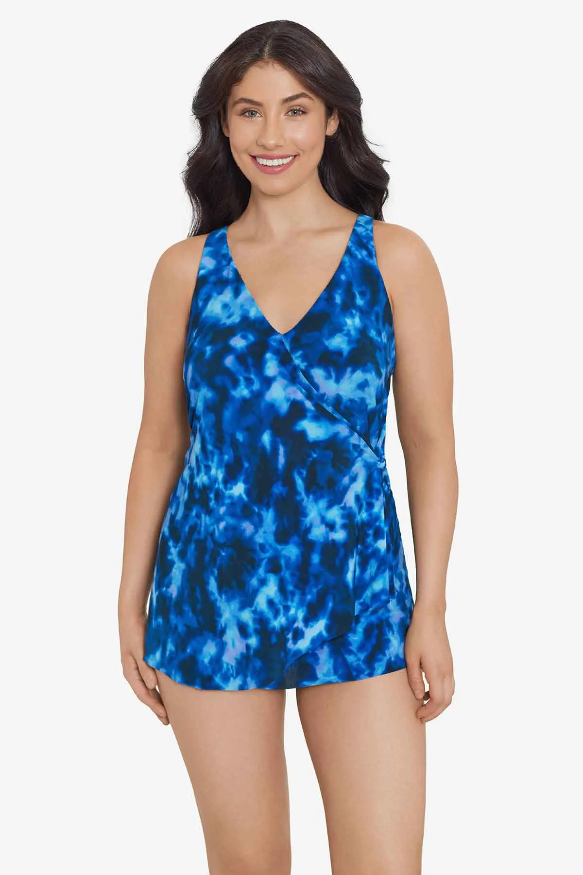 Lola Swimdress - Rinca Rain sold by Longitude