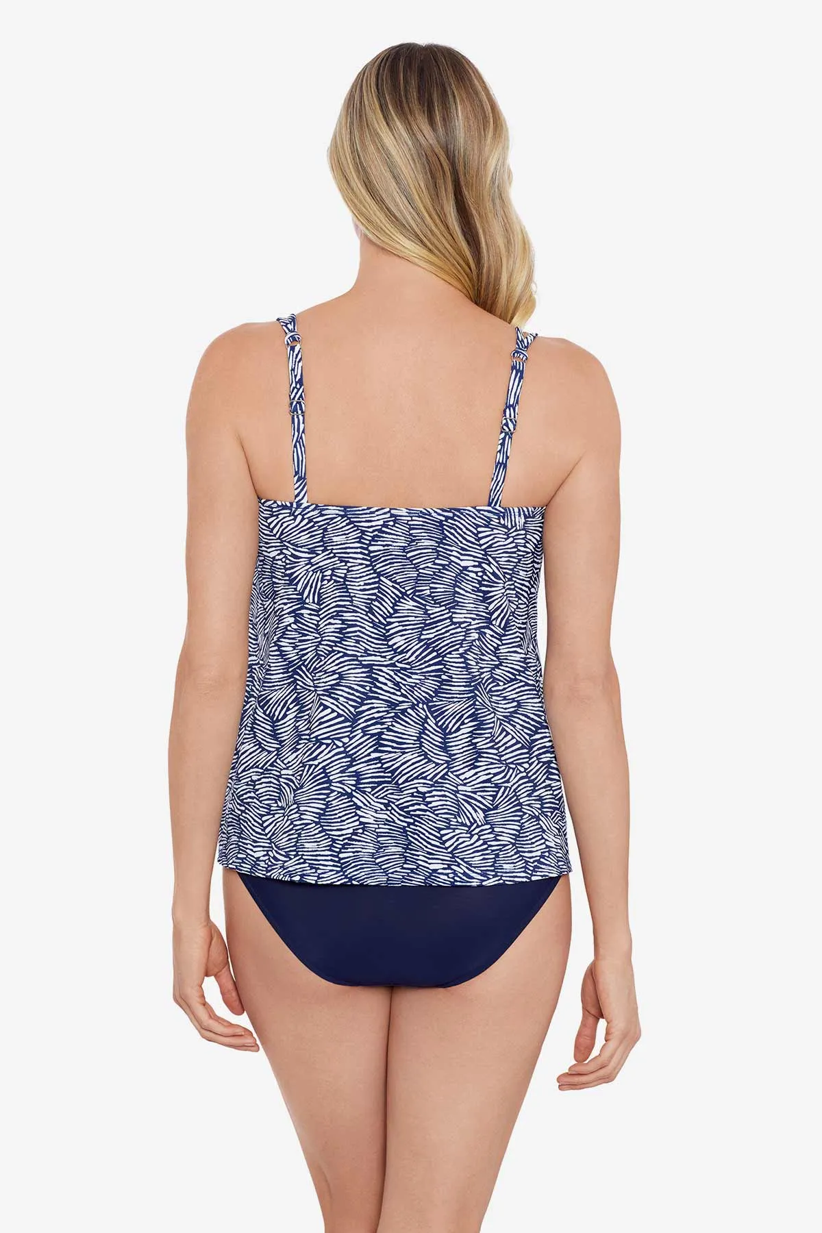 Handkerchief Hem Tankini Top - Shifting Shapes sold by Longitude product image thumbnail 3