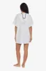 Hooded Pullover Terry Swim Cover Up - White sold by Longitude
