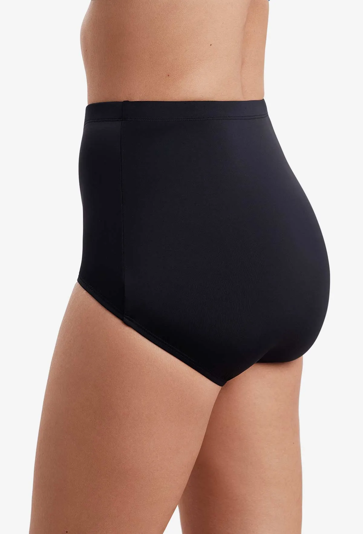 Divine Solid Girl Leg Brief - Black sold by Longitude product image thumbnail 2