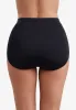 Divine Solid Girl Leg Brief - Black sold by Longitude