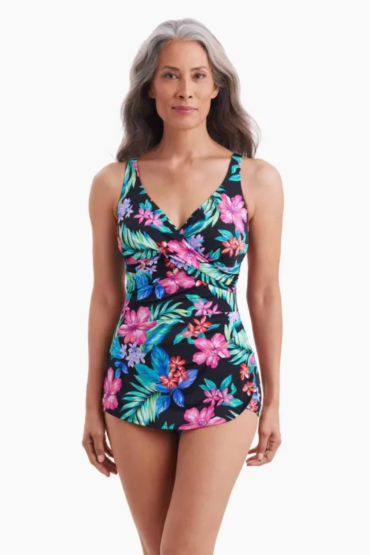 Cross Over Sarong One Piece - Island Hopping sold by Longitude