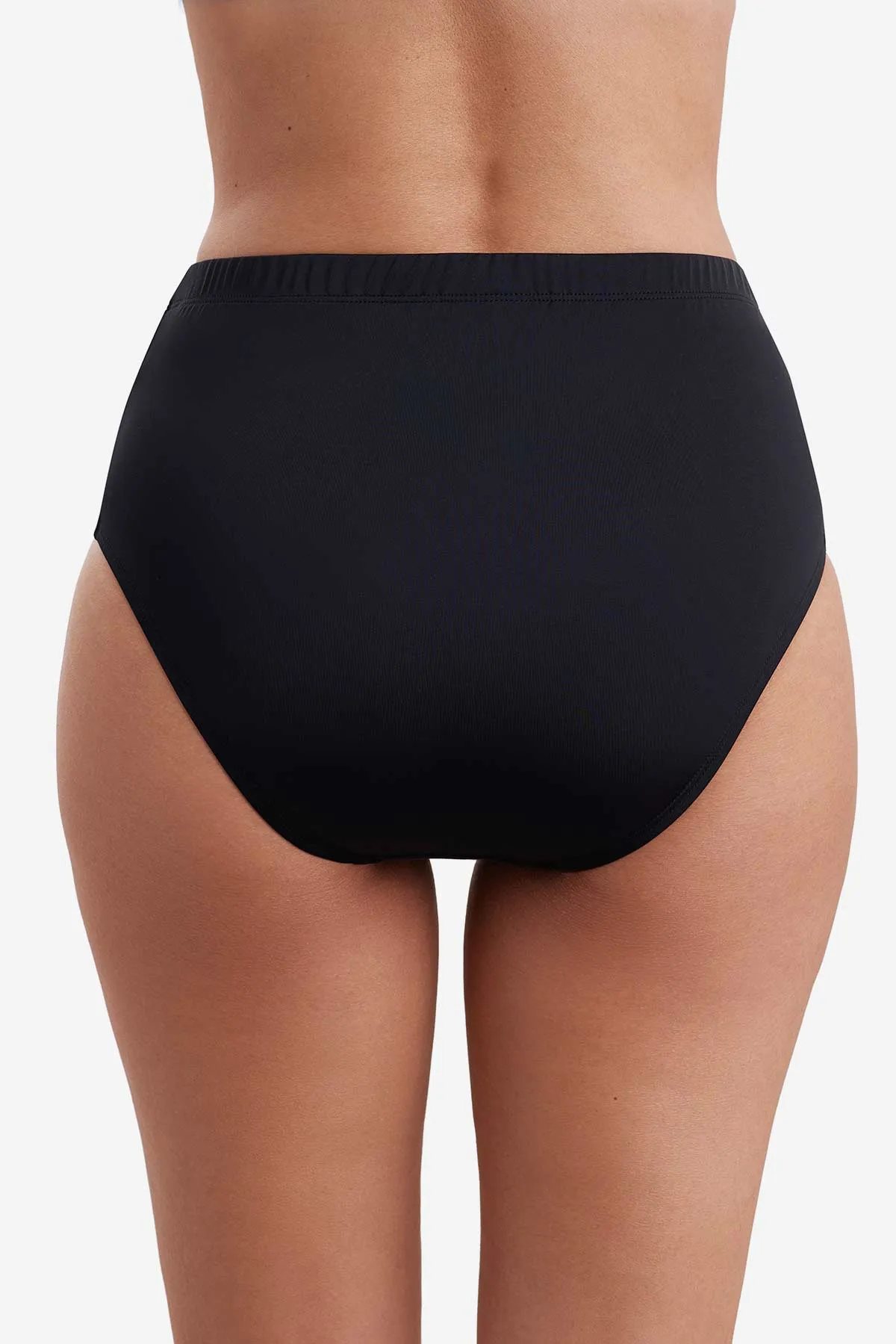 Basic Brief Swim Bottom - Divine Solid Black sold by Longitude product image thumbnail 3