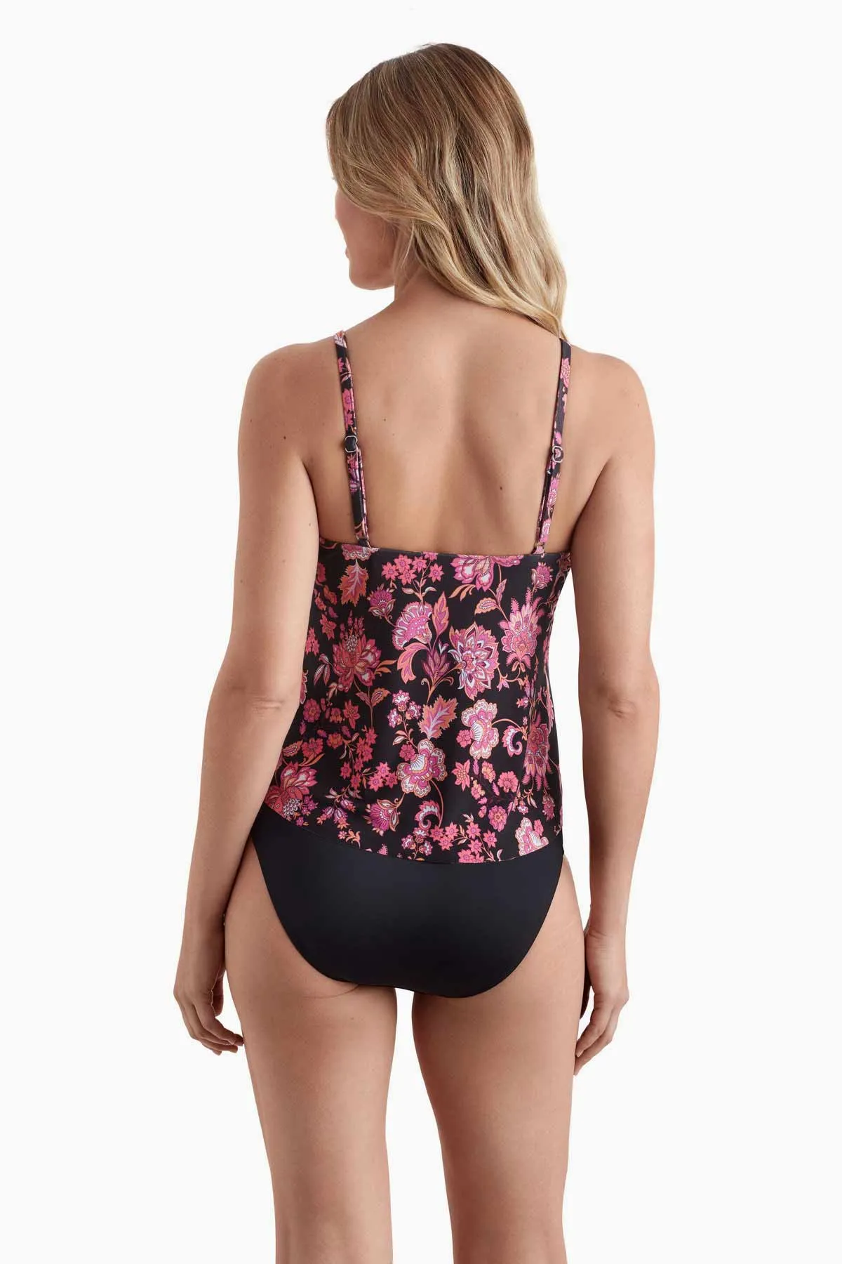 V-Neck 5-Tiered Tankini Top - Fantasy Tapestry sold by Longitude product image thumbnail 3