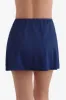 Divine Solid Side Slit Skirted Bottom - New Navy Blue sold by Longitude