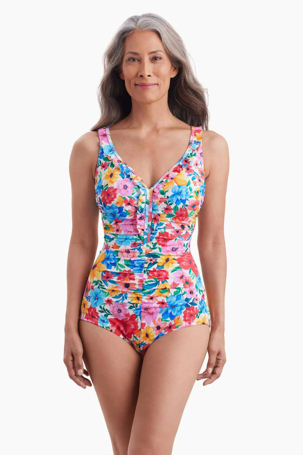 Ruffle Neck Girl Leg One Piece - Wallflower sold by Longitude