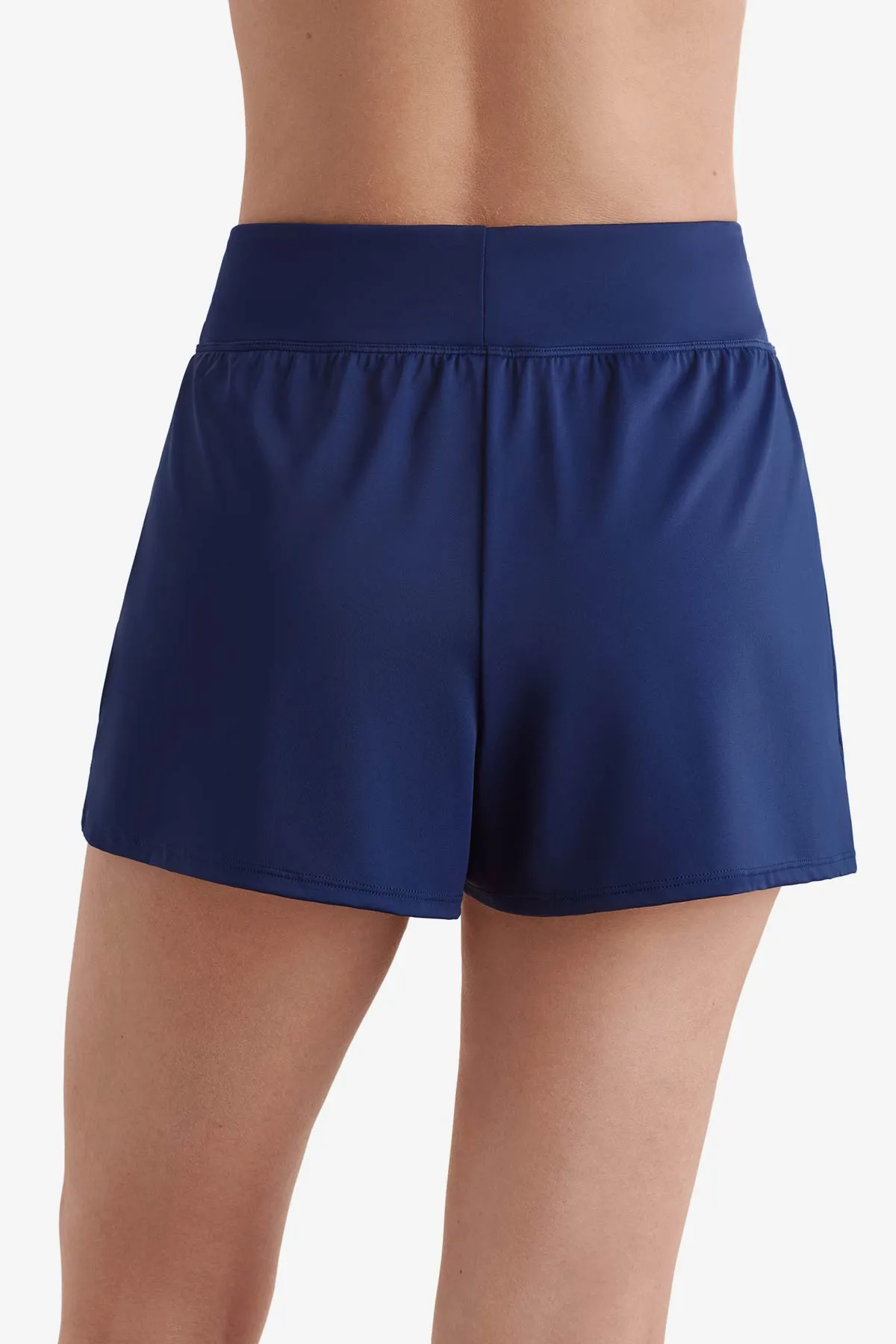 Divine Solid Plus Size Swim Short - New Navy Blue sold by Longitude product image thumbnail 3