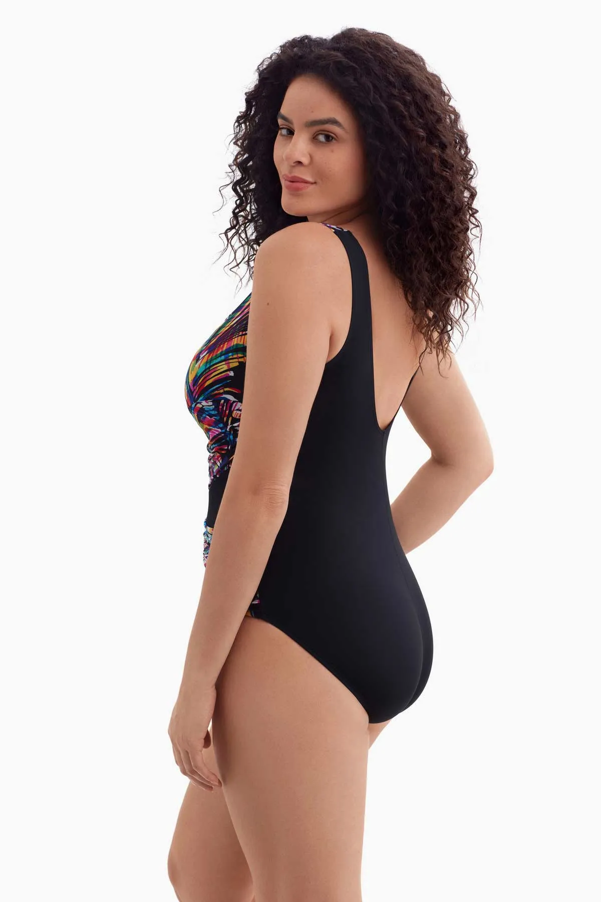 Long Torso Wrap Sash Tank One Piece - Coolangata sold by Longitude product image thumbnail 2
