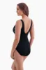 Plus Size Long Torso Ruffle Surplice One Piece - Leaf Encounter sold by Longitude