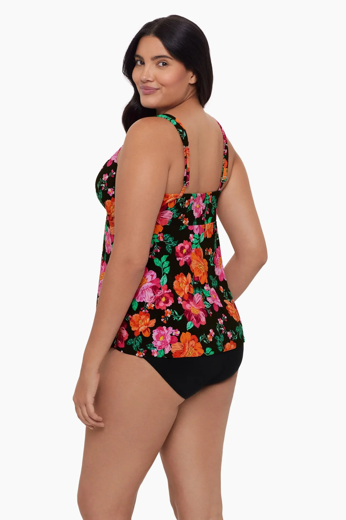 Plus Size Lena Tankini Top - Hothouse Garden sold by Longitude product image thumbnail 2