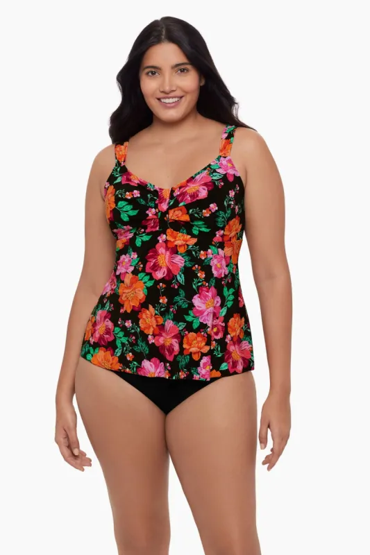 Lena Tankini Top - Hothouse Garden sold by Longitude