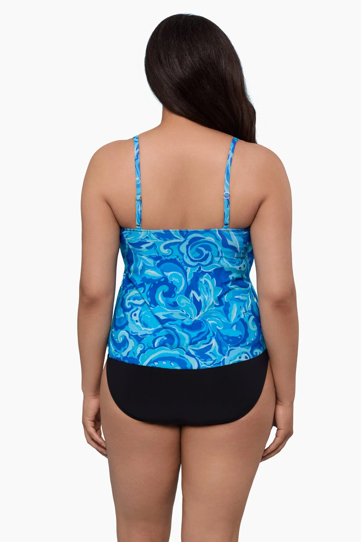 Ronnie Tankini Top - Tumbled Paisley sold by Longitude product image thumbnail 4