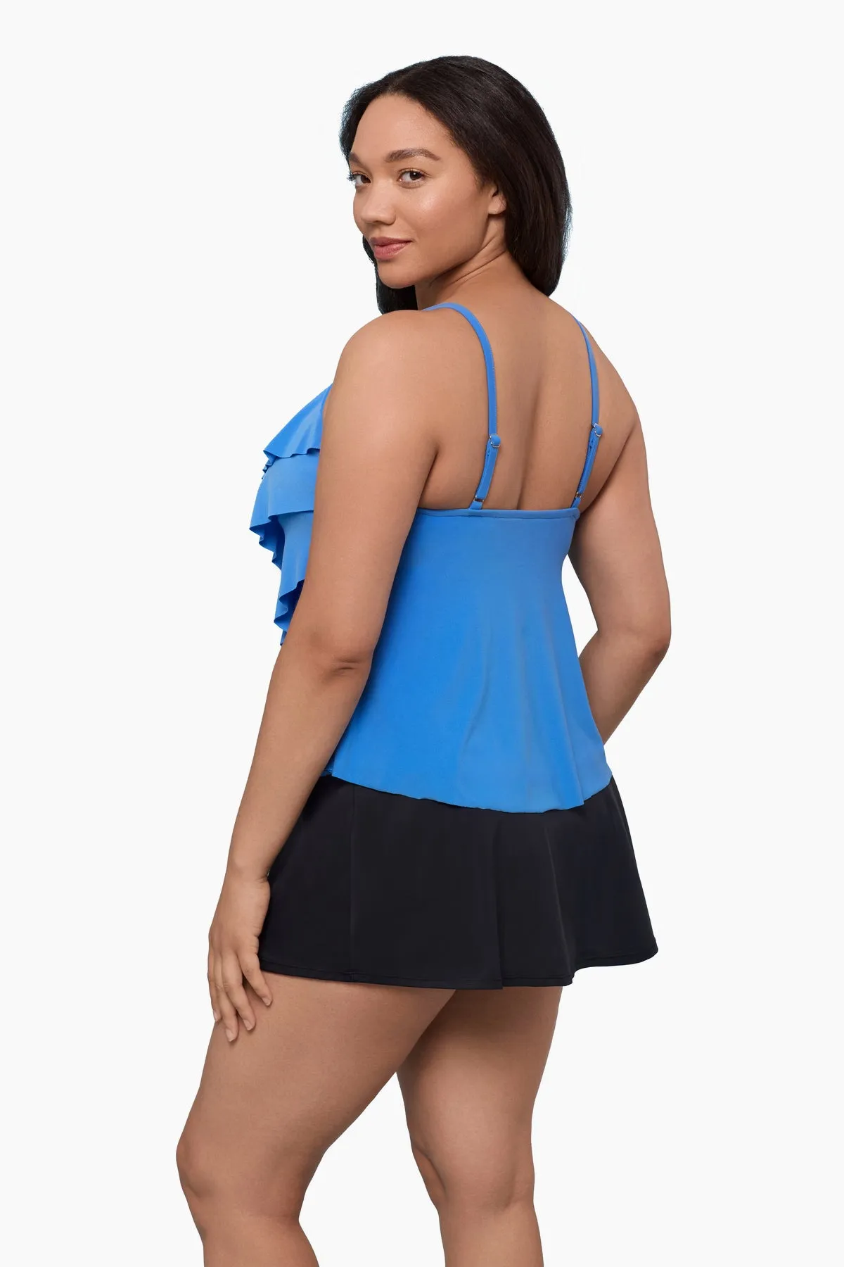 Rachel Tankini Top - Blue Grotto sold by Longitude product image thumbnail 3
