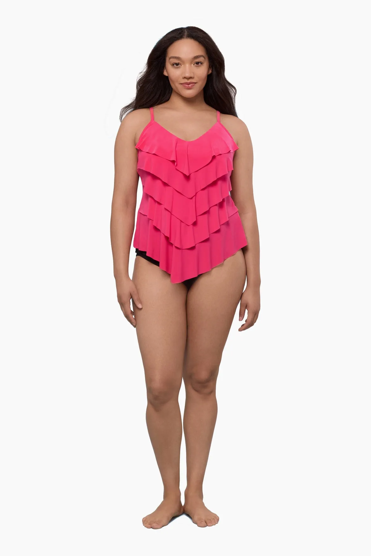 Rachel Tankini Top - Rose sold by Longitude product image thumbnail 2