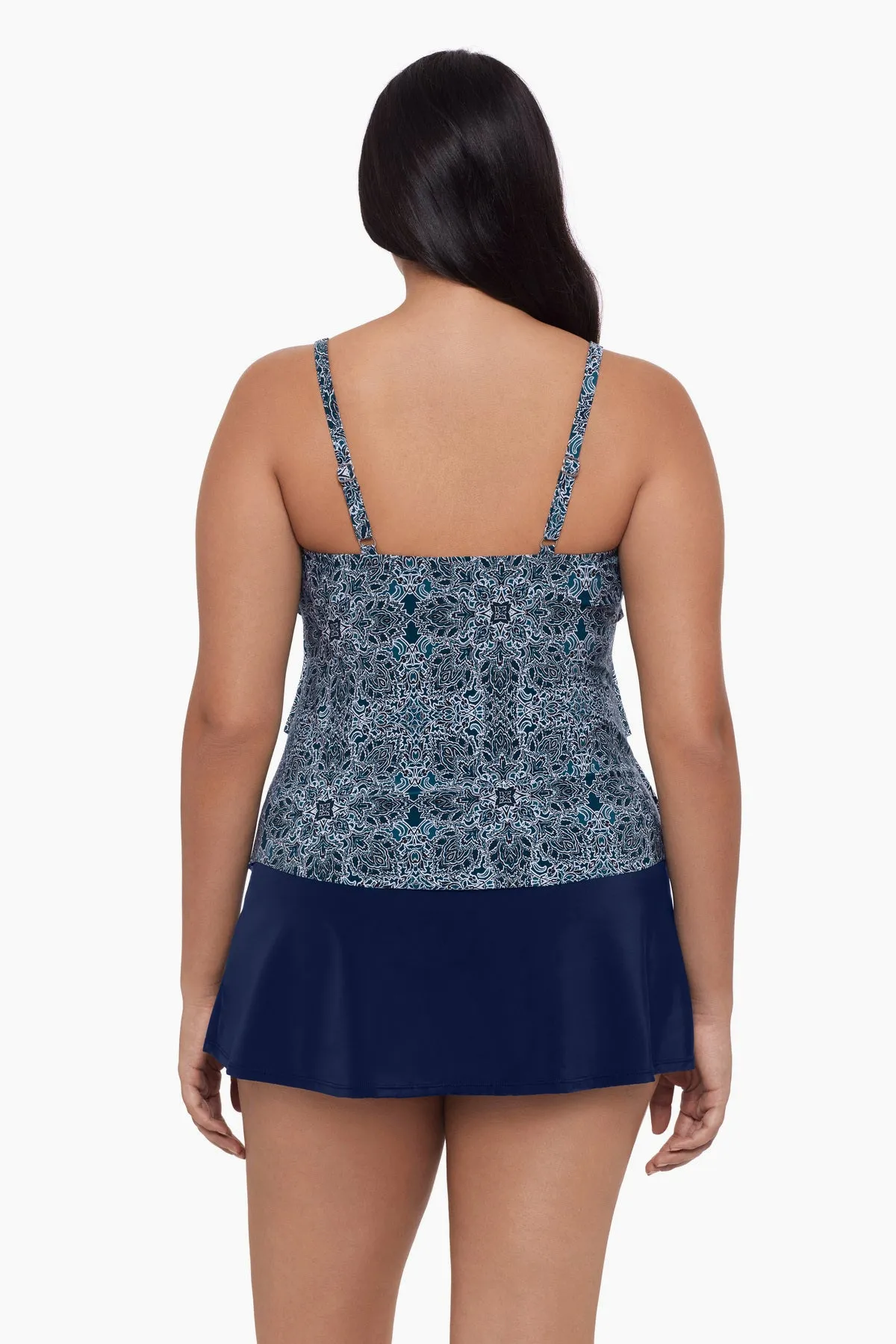 Plus Size Lena Tankini Top - Tonga Tiles sold by Longitude product image thumbnail 3