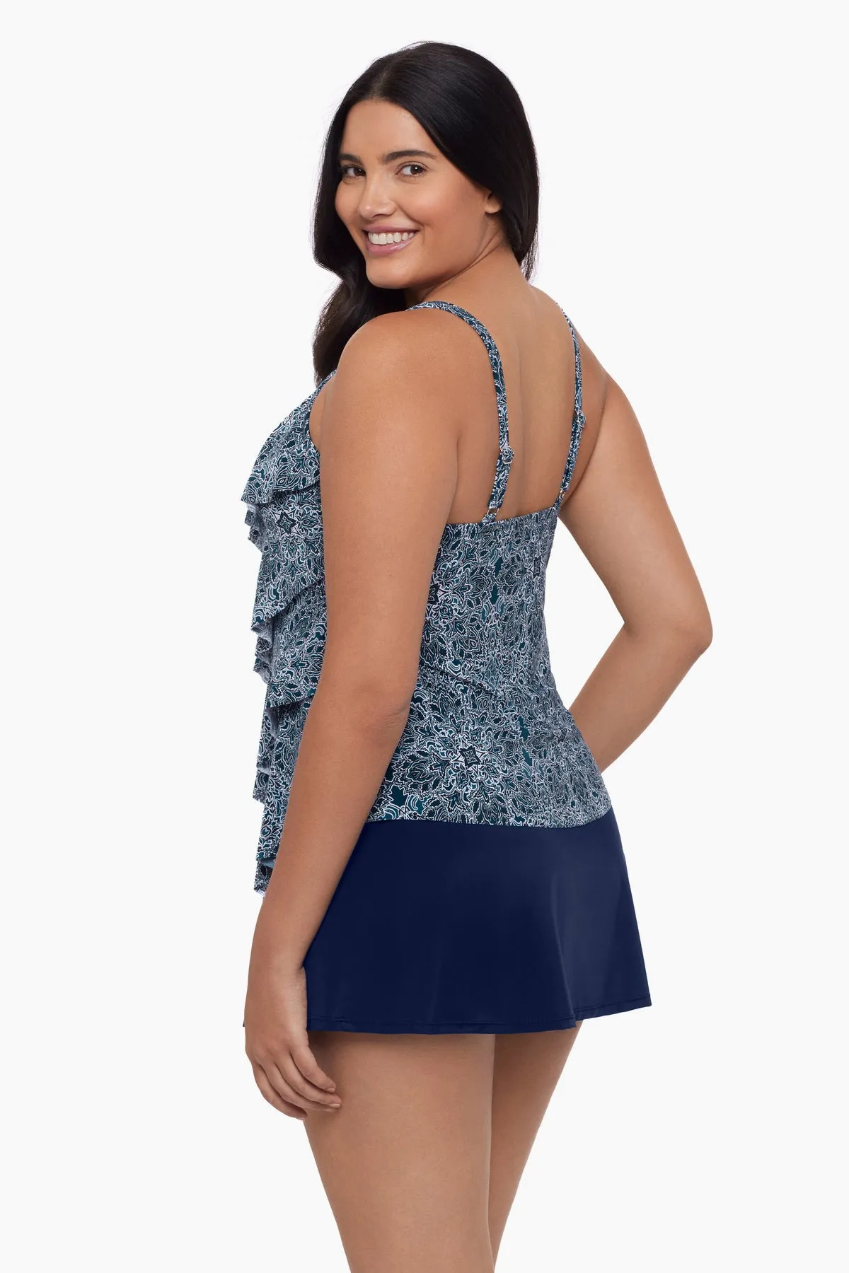 Plus Size Lena Tankini Top - Tonga Tiles sold by Longitude product image thumbnail 2