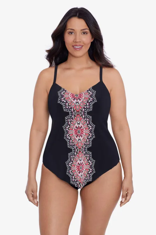 Hank Tankini Top - Venetian Tiles sold by Longitude