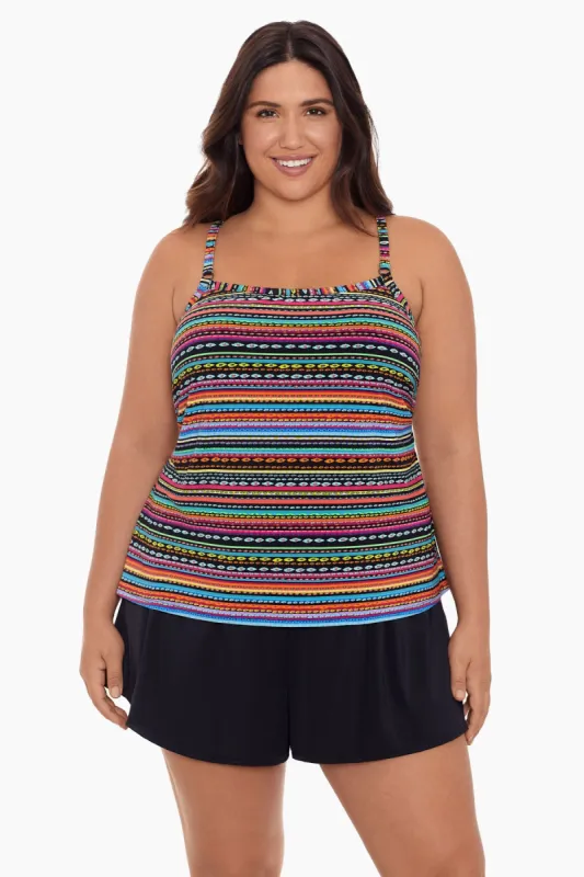 Plus Size Farrah Romper - Mad Dash sold by Longitude