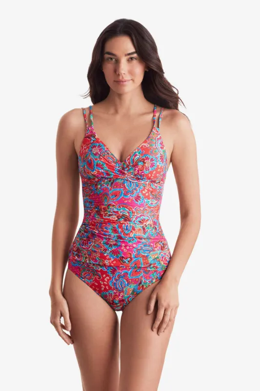 Haven Tankini - Island Paisley sold by Longitude