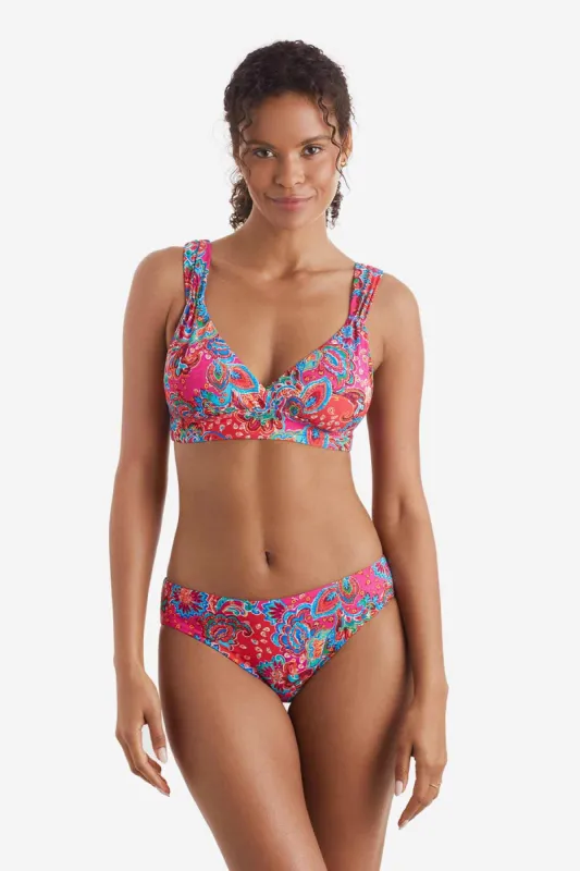 Emory Bra - Island Paisley sold by Longitude