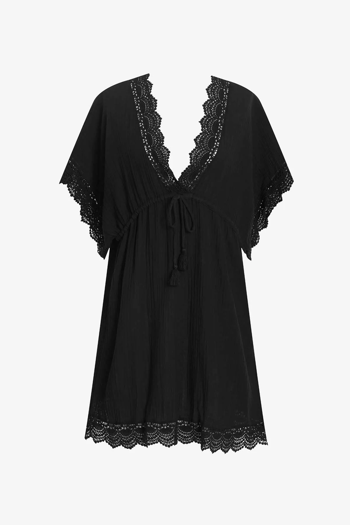 Horizon Tunic - Black Bliss Gauze sold by Longitude product image thumbnail 4