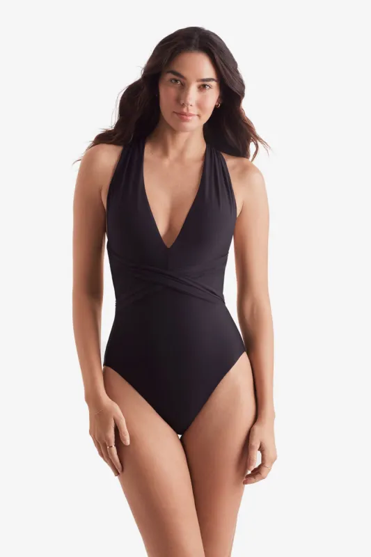 Wren One Piece - Black sold by Longitude