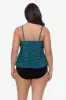 Plus Size Rachel Tankini Top - Sea Stones sold by Longitude