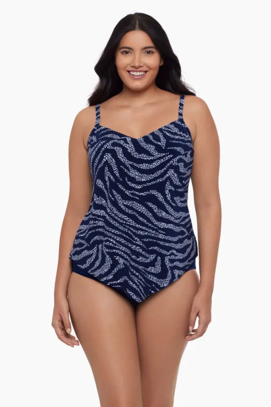 Hank Tankini Top - Savanna Skin sold by Longitude