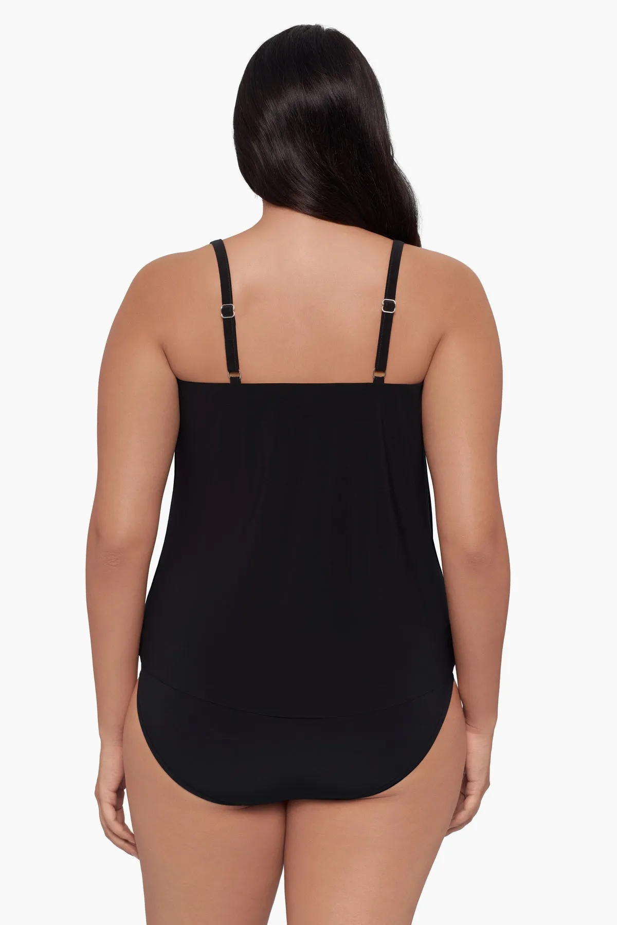 Plus Size Hank Tankini Top - Dappled Jungle sold by Longitude product image thumbnail 4