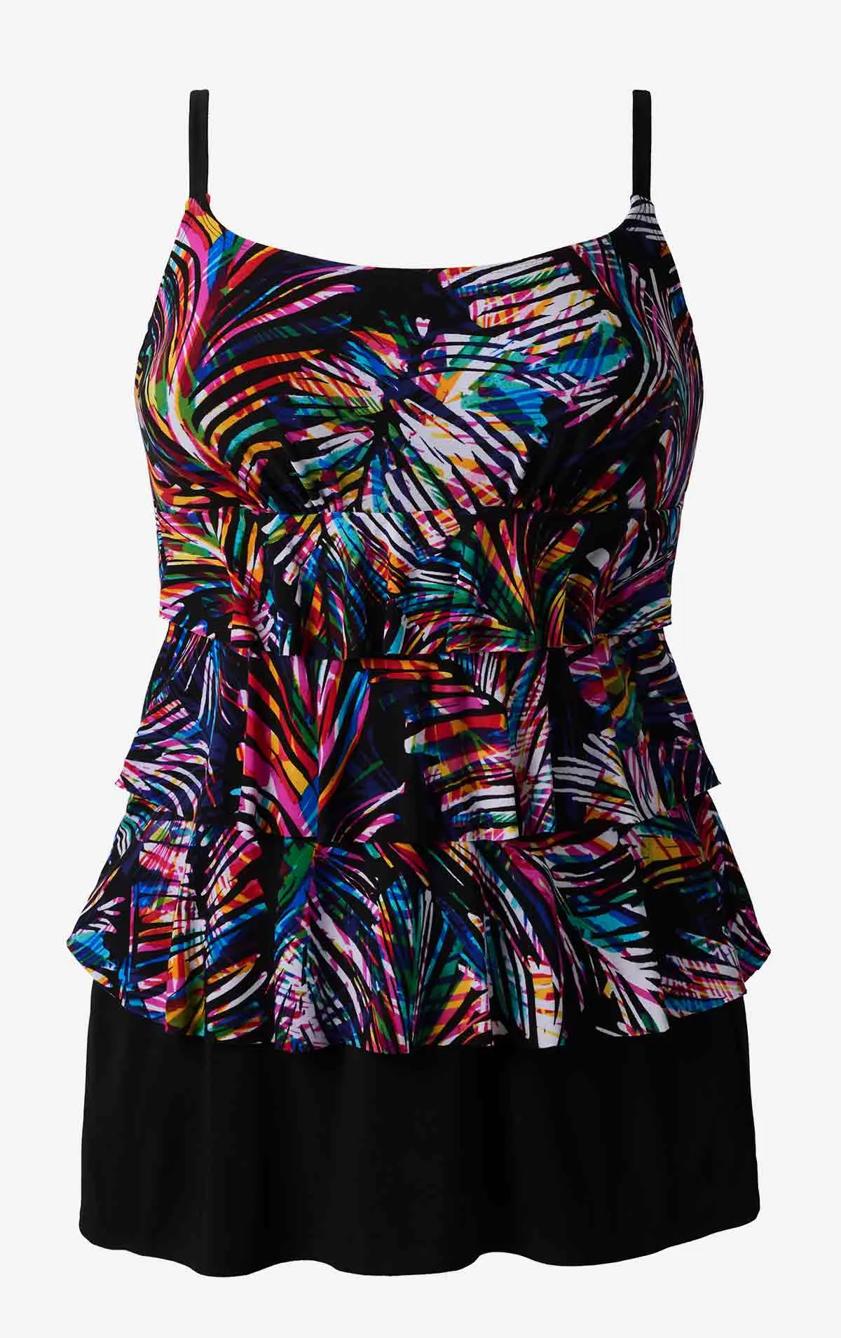 Long Torso Ruffle Faux Skirtini - Coolangata sold by Longitude product image thumbnail 4