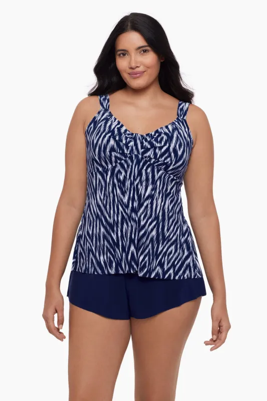 Lily Tankini Top - Moroccan Maze sold by Longitude
