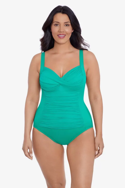 Averi One Piece Swimsuit - Emerald sold by Longitude