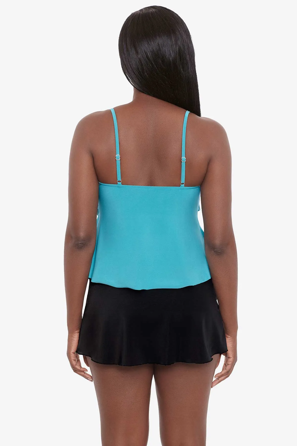 Rachel Tankini Top - Ocean Blue sold by Longitude product image thumbnail 3