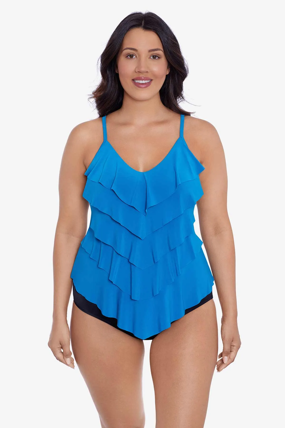 Rachel Tankini Top - Peacock sold by Longitude