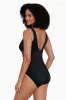 Long Torso Fan Tank One Piece - Multi Fan Club sold by Longitude