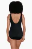 Long Torso Fan Tank One Piece - Multi Fan Club sold by Longitude