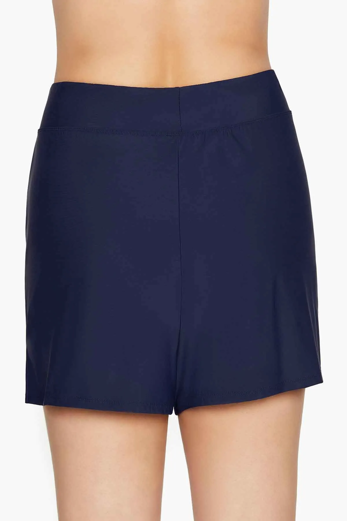 Yoga Waist Plus Size Short - Navy Blue sold by Longitude product image thumbnail 3