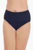 Plus Size Basic Brief Swim Bottom - Navy Blue sold by Longitude