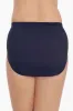 Plus Size Basic Brief Swim Bottom - Navy Blue sold by Longitude