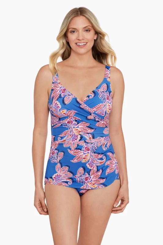 Cross Over Sarong One Piece - Balinese Summer sold by Longitude