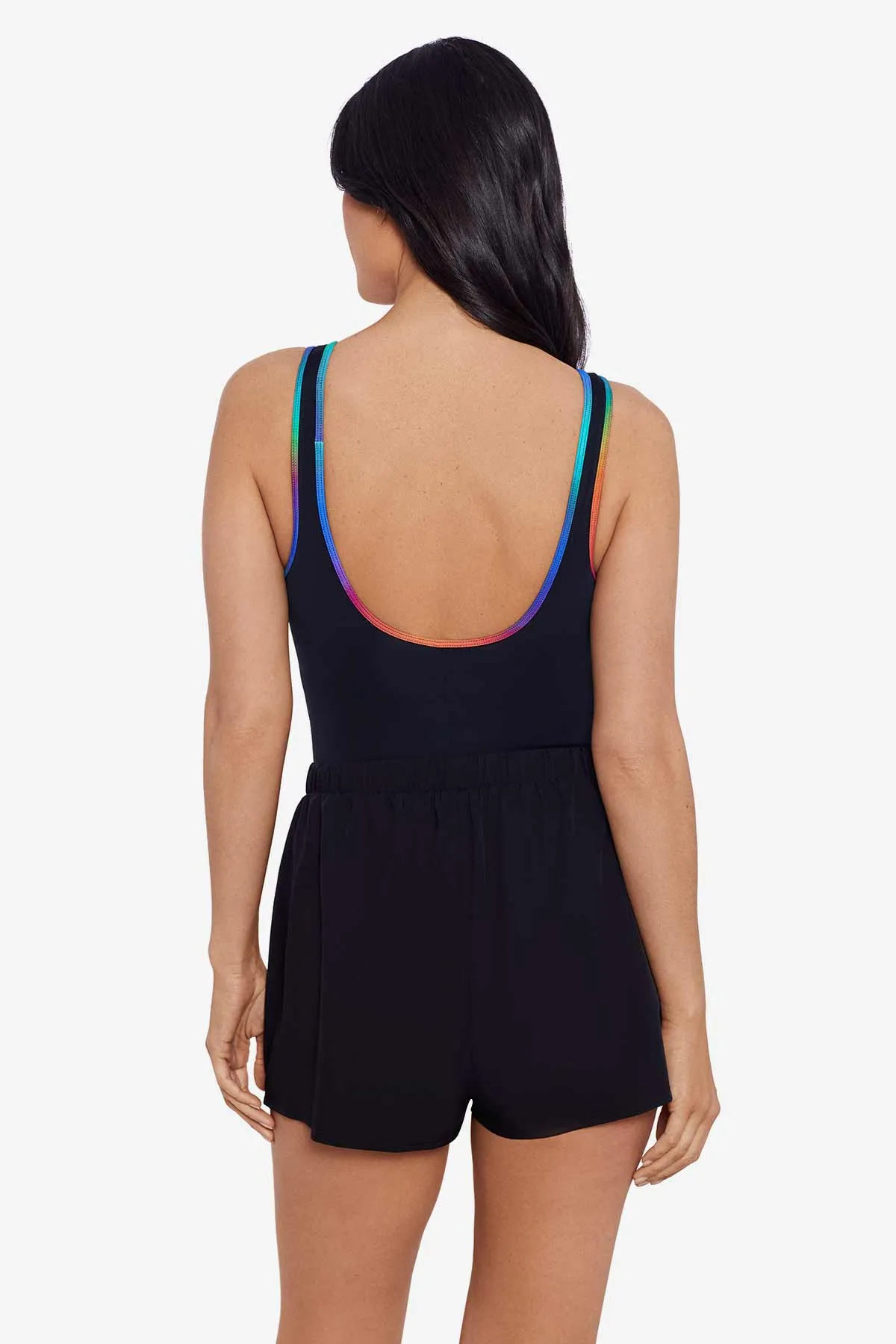 Colorful Behavior Zip Run Around One Piece - Multi sold by Longitude product image thumbnail 3