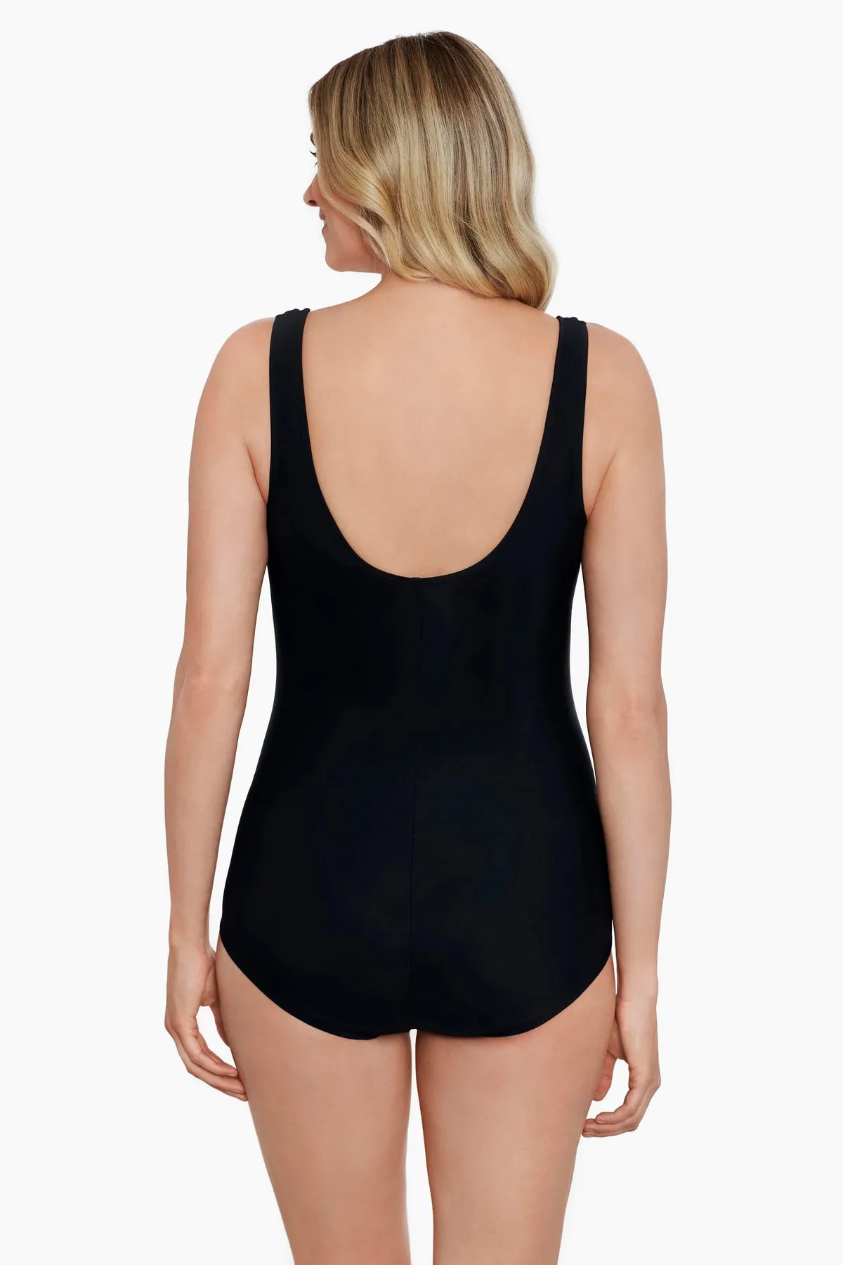 Shirred Front Girl Leg One Piece - Tile Play sold by Longitude product image thumbnail 3